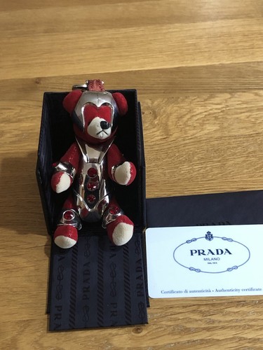 Prada bear keychain - bear,