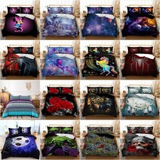 Galaxy Wolf Duvet Quilt Cover