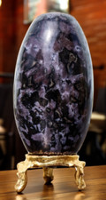 90MM Blue Gabbro Lingam