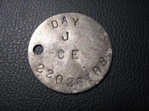 Ww2 dog tag - dog,