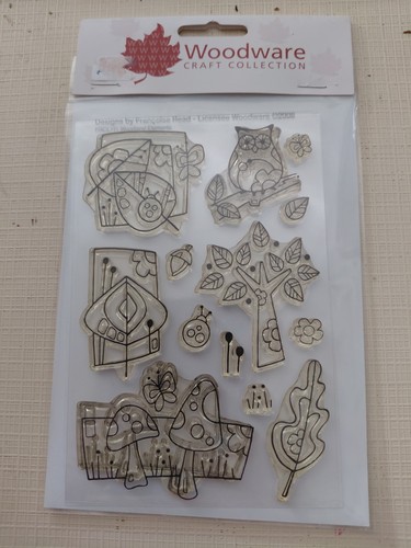 Woodware clear stamp set - stamp,
