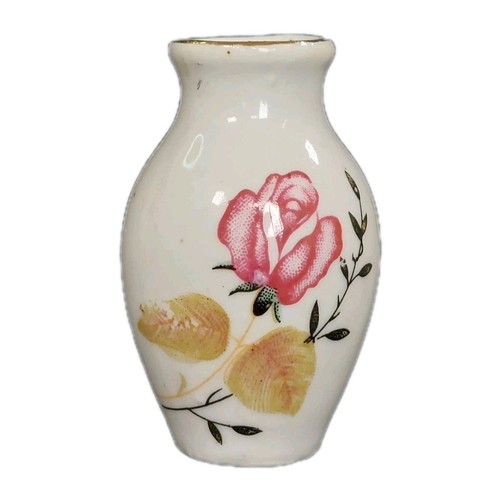 Miniature ceramic vase 1950s - miniature,