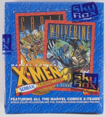 Men series wax box 1993 - x-men,