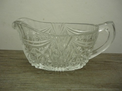 1920 depression glass gravy - glass,