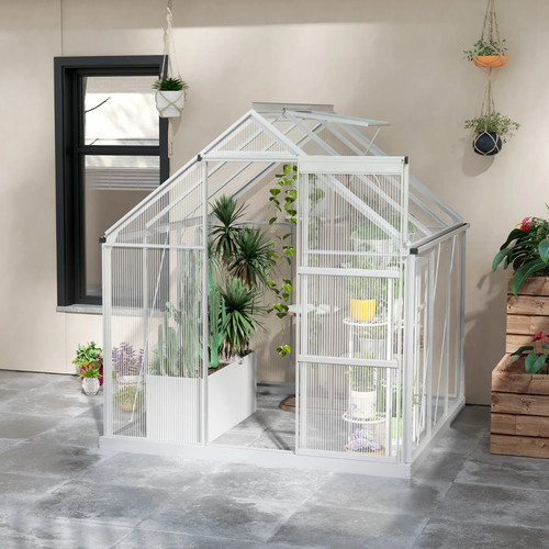 6x6ft walkin polycarbonate - 6x6ft,