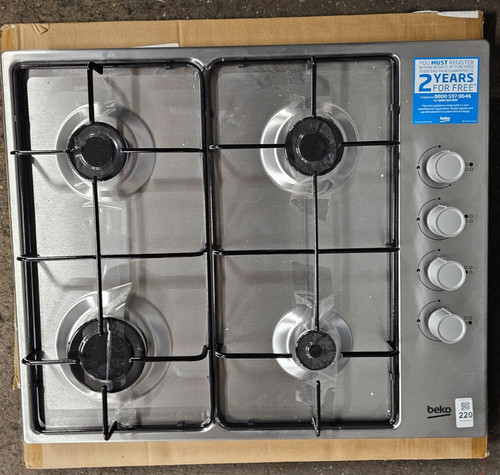 Beko gas hob - hob, stainless