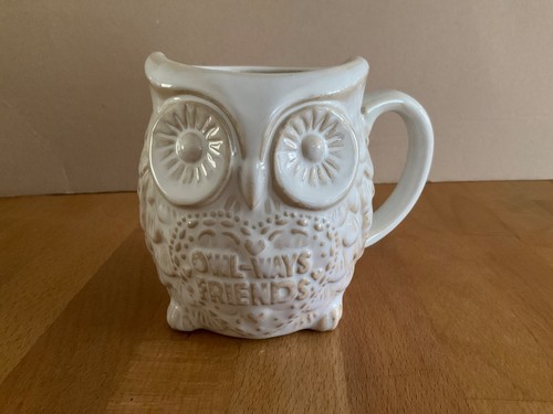 Owl shaped ceramic mug - owl,
