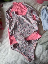 f&f girls swim set (with swim shirt )aged 12-13 years