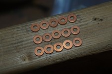 Copper Washer For Hope Brakes x15 Hose Trimming 5mm V2 E4 M4 V4 X2
