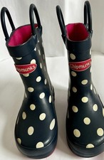 Chipmunks Girls Blue Spotty