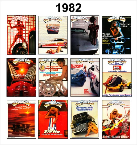 Custom car magazine 1982 - magazine, 1982–
