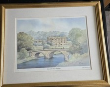 2X Prints. 1x Chatsworth House
