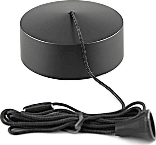 Matt black bathroom light - matt,