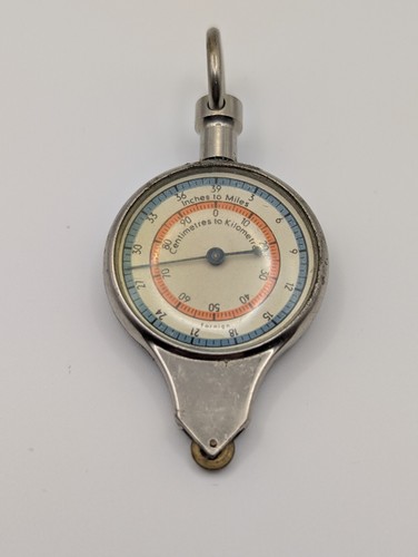 Vintage german map measurement - vintage,