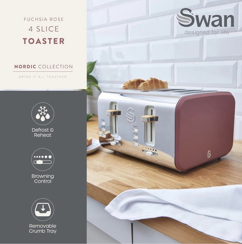 Swan slice toaster - toaster, nordic
