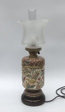 Antique Doulton Oil Lamp C1885