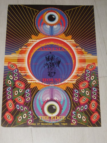 Amnesia house rave flyer - , the