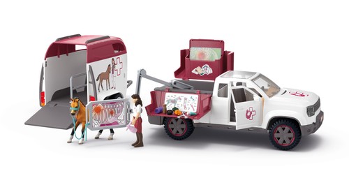 Schleich 42704 mobile vet with - vet,