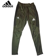 Adidas Climacool Mens Khaki Green Joggers UK Size XS Tracksuit Bottoms Gym Pants