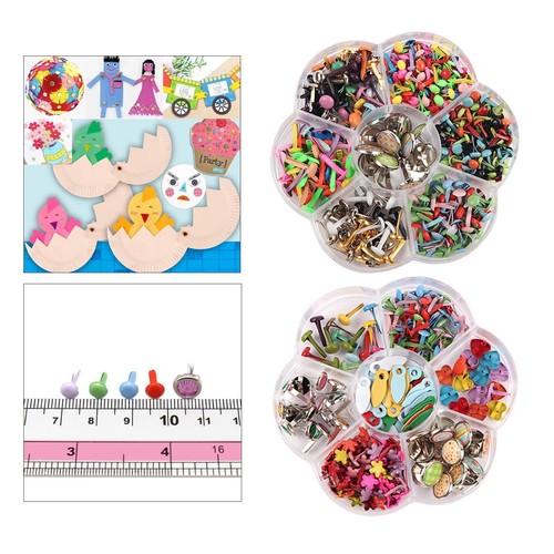 Metal mini brads card making - ,