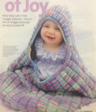 Colourful Baby Papoose DK
