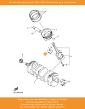 YAMAHA Plane Bearing