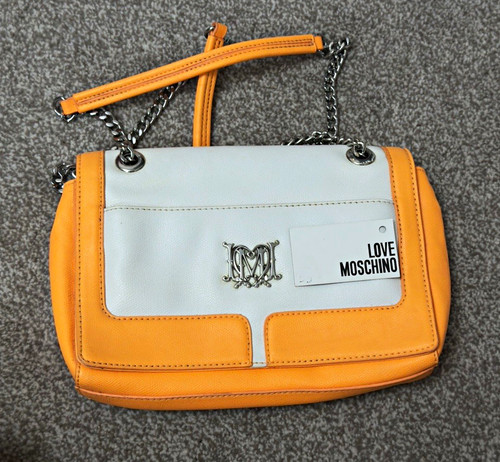Moschino love orange white - moschino,