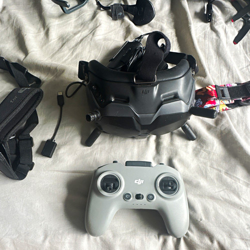 Dji goggles integra black with - black,