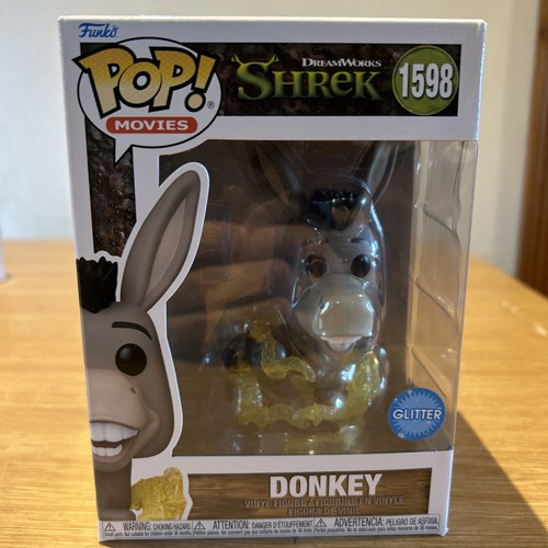 Funko shrek donkey - glitter, pop