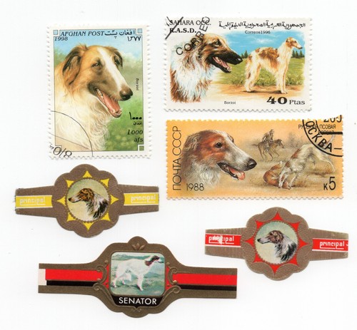 Borzoi collection vintage - borzoi,