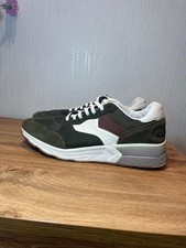 ZARA Khaki Suede Mesh Trainers