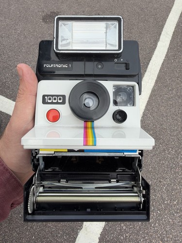 Polaroid 1000 land camera - land, +
