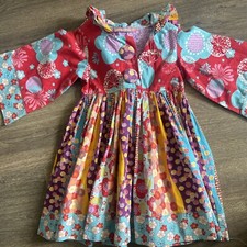 Jelly The Pug Vintage Girls Dress Age 4