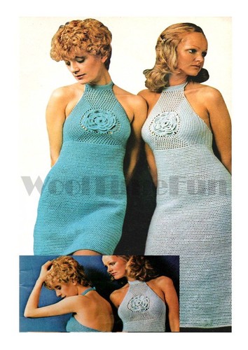 Crochet pattern womens halter - crochet,