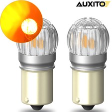 2x AUXITO 1156 P21W 382 Amber LED Canbus Error Free Turn Signal Indicator Light