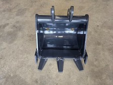 New Digger Mini Bucket With Teeth 25mm Pin Avant Kubota Yanmar 100mm Pin Centre