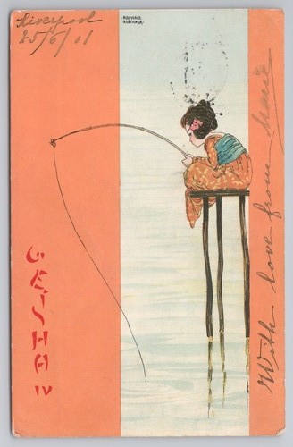 Raphael kirchner geisha - kirchner,