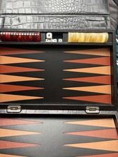 Renzo Romagnoli Travel Backgammon Set