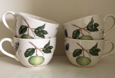 Set 4 Wedgewood Ceramic Cups Sarah’s Garden 