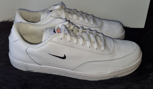 White and black nike - white,