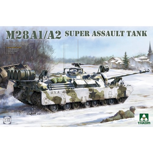 Takom 2210 m28a1 super - us, m28a1/a2