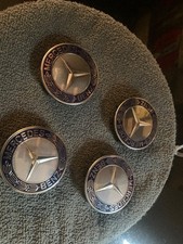 Genuine Mercedes Benz wheel centre caps