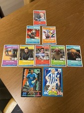 2019. lot x10, mixed Sainsbury's Disney Heroes Star Wars trading cards