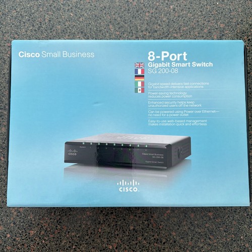 Cisco small business 200 08 - small, sg