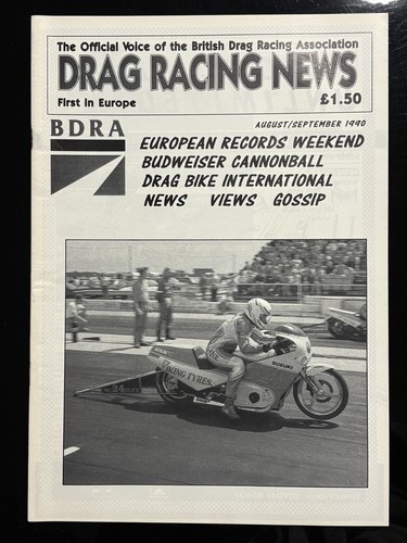 Drag racing news 1990 - racing,