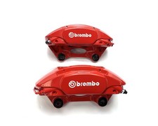 GENUINE AUDI Q5 8R FRONT LEFT + RIGHT BREMBO BRAKE CALIPERS 2013-2017 345/30mm