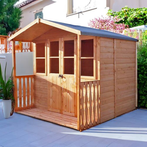 7x7ft wooden apex - 7x7ft, summerhouse