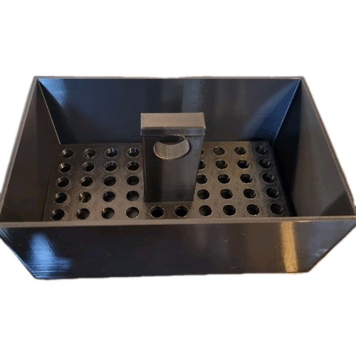 Coral dipping tray - coral,