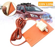 220v Heater Pad Engine Block Hydraulic Tank Heating Plate Oil Pan Sump & EU Plug