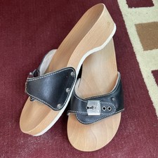 Scholl Exercise Sandals - Size 4 / 37 Scholl Pescura Clogs - Black